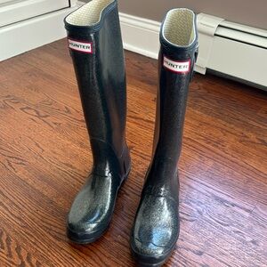Hunter rain boots, size 37